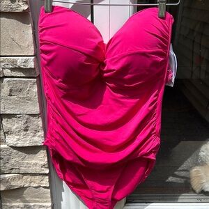 Vibrant Pink One-Piece Swimsuit

Never worn